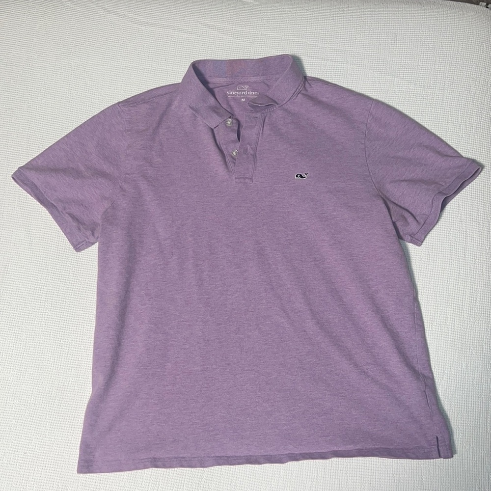 Vineyard Vine - Light Purple Polo - M